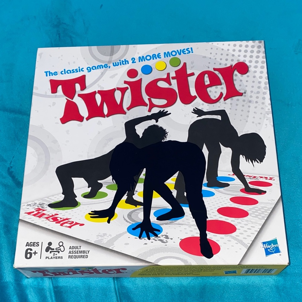 Hasbro Twister Game with Extra Moves